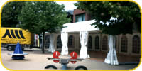 Zeltaufbau